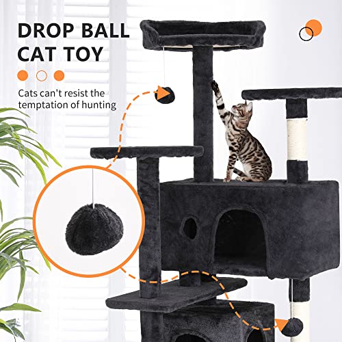 54" Cat Tree Tower — photo 3