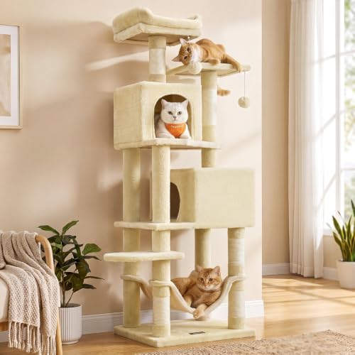 59.5-Inch Tall Cat Tower