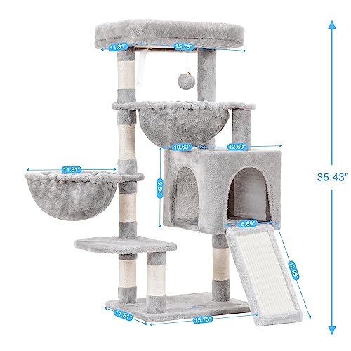 Cat Tree Tower with Large Bed — photo 3