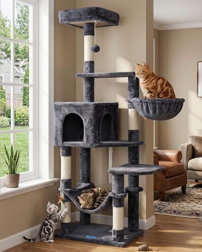 Multi-Level Sisal Covered Scratching Posts