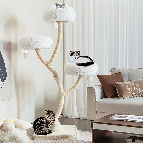 Tall cat tower for large breeds