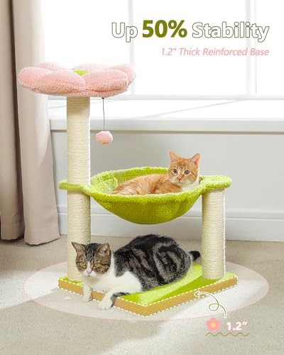 Pink flower tower with sisal posts — photo 5