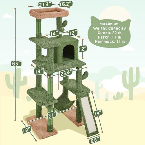 Cactus shaped multi level climbing tower — photo 3