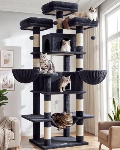 Big XXL Cat Tower for Indoor Multiple Cats