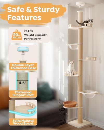 Adjustable floor to ceiling tension tower — photo 3