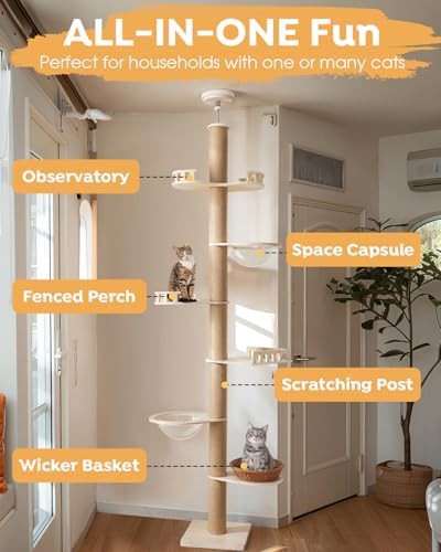 Adjustable floor to ceiling tension tower — photo 4