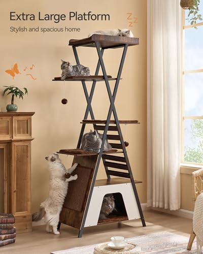 Tall multi level climbing tree with condo — photo 3