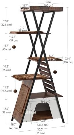 Tall multi level climbing tree with condo — photo 5