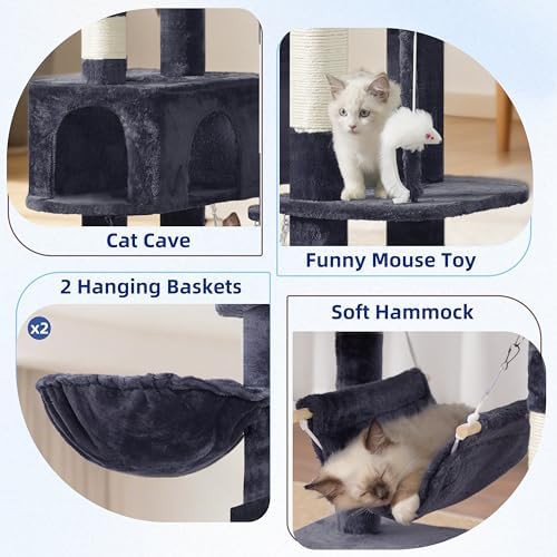 Tall tower for multiple large cats — photo 5