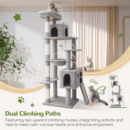 F70 Pro Heavy Duty Cat Tree Tower for Indoor Cats Large Adult — photo 5
