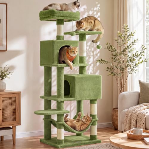 59.5-Inch Tall Cat Tower