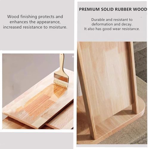 Small wooden cat tree with angled ramp — photo 5