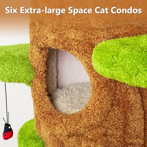 Extra large solid wood multi level cat condo — photo 5