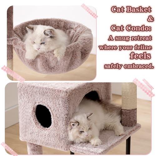 49.2 inch Cat Tower for Indoor Cats HCT200SMU — photo 5