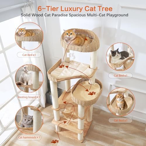 Tall wooden tower with integrated hammock — photo 4