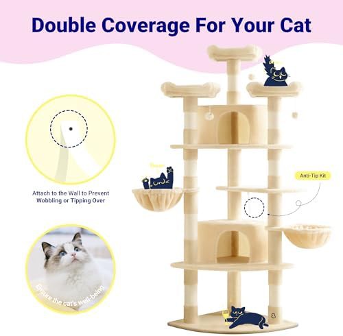 Beige corner fit space saving tower — photo 3