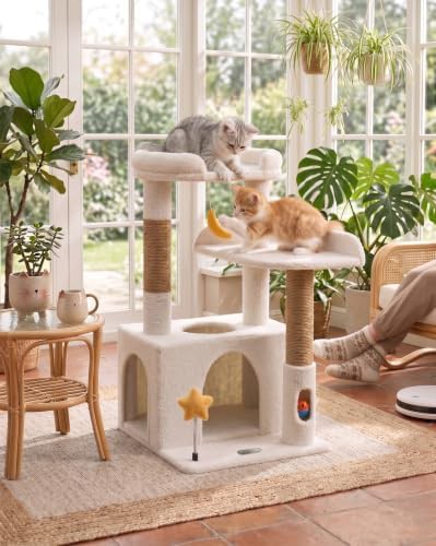 Small cat tower with wide stable base — photo 5