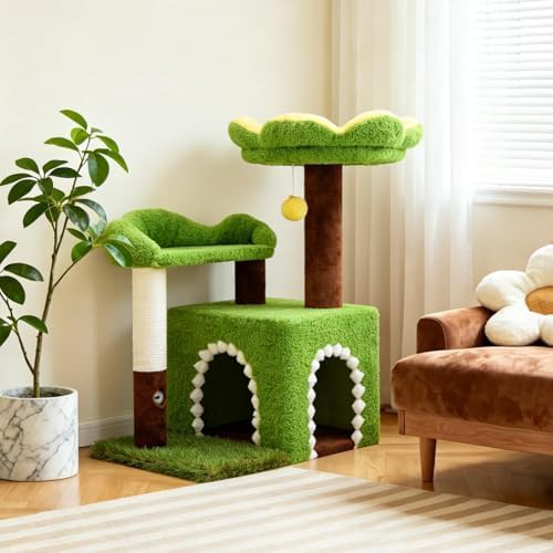 Sunflower small cat tower with condo