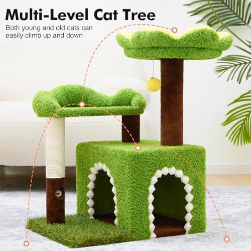 Sunflower small cat tower with condo — photo 5