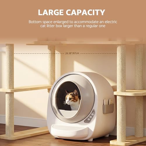Corner wood tower for litter box — photo 3