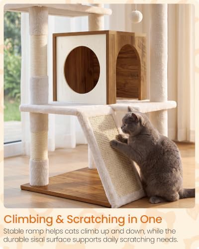 Five tier cat tower with two private condos — photo 5